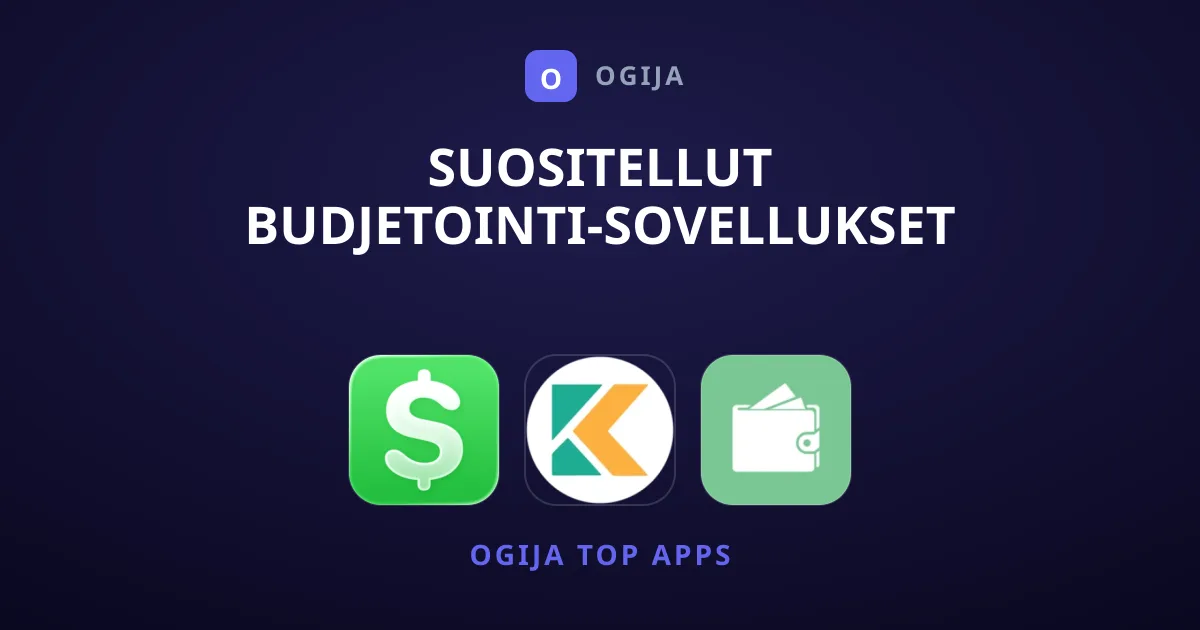 Suositellut Budjetointi-Sovellukset Arjen Taloudenhallintaan