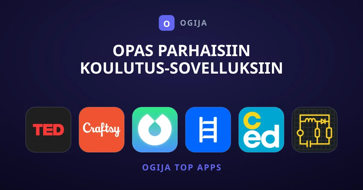 Opas parhaisiin Koulutus-sovelluksiin mobiililaitteille